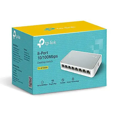 TL-SF1008D DESKTOP SWITCH 8 PORT 10/100MBPS